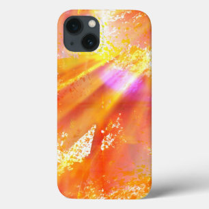 Case-Mate iPhone Case colorez le jaune sans couture d'arrière - plan