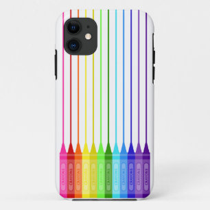 Coque Case-Mate Pour iPhone Colorez mes crayons d'arc-en-ciel du monde