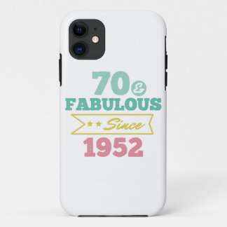 Case-Mate iPhone Case colorful 70 and fabulous since 1952