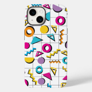 Coque Case-Mate iPhone Colorful 80's Motif géométrique