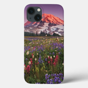 Etui iPhone 13 Colorful Flowers in Rainier National Park