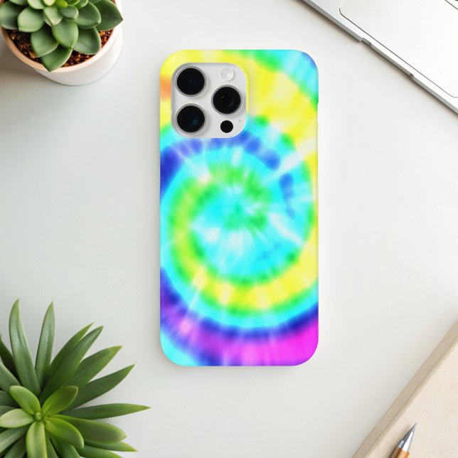 Coques Case-Mate iPhone Colorful rainbow Tie Dye Pattern (Groovy tie dye inspired phone case just for you)