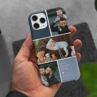 Coque Case-Mate iPhone Coloris photo Bloc de couleur 3 | Meilleur papa