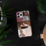 Coque Case-Mate iPhone Coloris photo Bloc de couleur 3 | Meilleure maman<br><div class="desc">Le boîtier de téléphone de collage de photos élégant présente trois de vos photos préférées dans une disposition quadrillée avec des carrés roses contrastés. Personnalisez avec votre message personnalisé en lettres roses. Offrez le meilleur étui de stockage avec un nouveau boîtier de téléphone photo. Ce sont des cadeaux qui sont...</div>