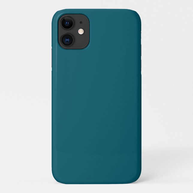 Coques Case-Mate iPhone Coloris uni uni turquoise (Dos)