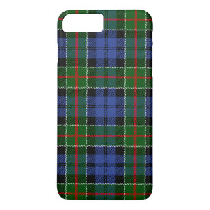 Coque iPhone 7 Plus Colquhoun Scottish Tartan Plaid Motif