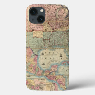 Coque Case-Mate iPhone Colton's Railroad And Military Map