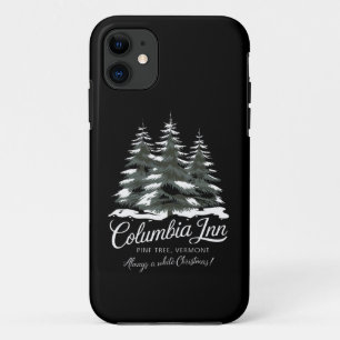 Case-Mate iPhone Case Columbia Inn Pine Tree Vermont Un Noël Blanc