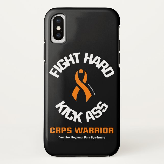 Coques Case-Mate iPhone COMBATTRE LE COUP DUR...Coque-coque iphone CRPS (Dos)
