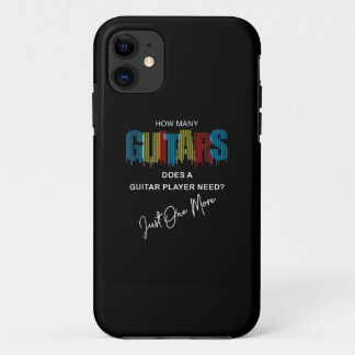 Case-Mate iPhone Case Combien De Guitares Un Guitariste A-T-Il Besoin Ju