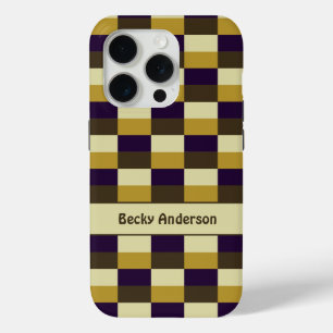 Coque Case-Mate iPhone Combinaison de couleur brun doré