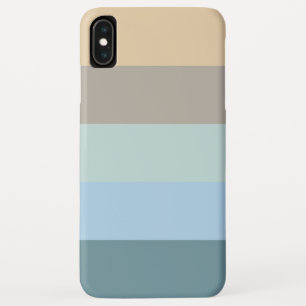 Case-Mate iPhone Case Combo Cinq Couleurs - Sable Brown Bleu Beige Turqu