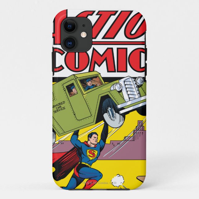 Coques Case-Mate iPhone Comics d'action #33 (Dos)