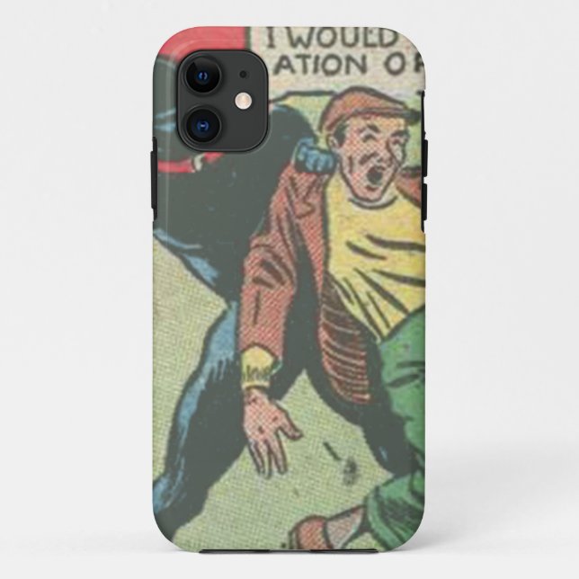 Coques Case-Mate iPhone Comics les années 50 Superhero | Meilleur cadeau p (Dos)