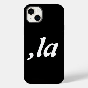 Coque Case-Mate iPhone Comma La Kamala Harris - Conception de texte custo