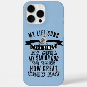 Coque iPhone 16 Pro Max Comme Tu Es Génial Hymne Mignonne Oiseau Du Bruant