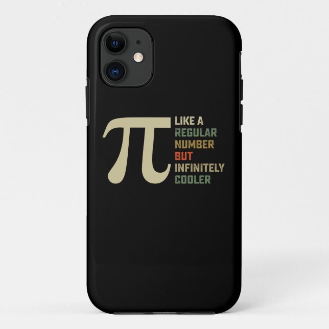 Coques Case-Mate iPhone Comme un nombre régulier mais infiniment plus cool (Dos)