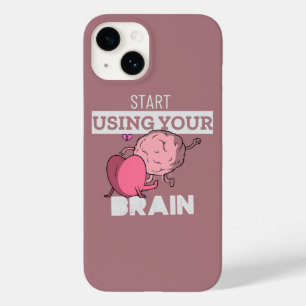 Coque Case-Mate iPhone Commencez à utiliser votre cerveau   Conception de