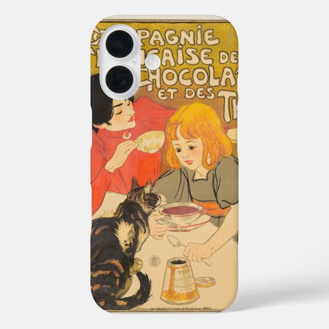Coques Case-Mate iPhone Compagnie Française des Chocolats et des Thés, Art (Verso)