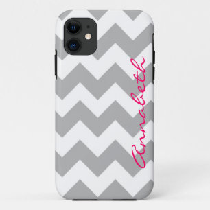 Etui iPhone Case-Mate Compagnon gris de cas de l'iPhone 5 de Chevron