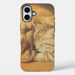 Coques iPhone 16 Plus Compagnons Éternels   Beau Chat et Câlins de Chien