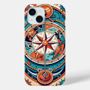 Coque Case-Mate iPhone Compas céleste