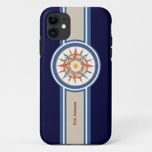 Coque Case-Mate Pour iPhone compass rose - add name