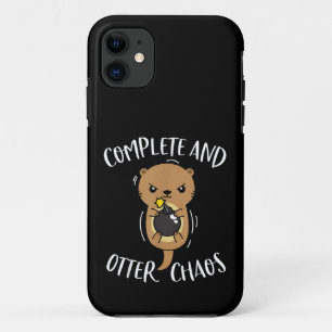 Case-Mate iPhone Case Complet et Otter Chaos Drôle Mignon Loutre de Mer 