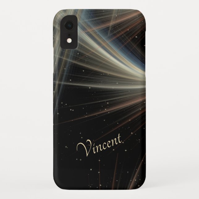 Coques Case-Mate iPhone Complications dans le ciel Script personnalisé (Dos)