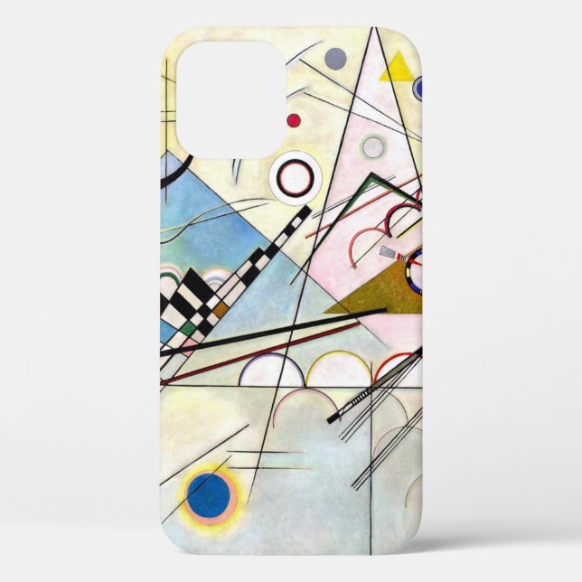 Coques Case-Mate iPhone Composition 8 de Kandinsky (Verso)