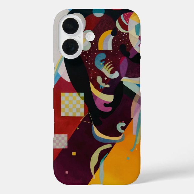 Coques Case-Mate iPhone Composition 9 de Wassily Kandinsky, peinture abstr (Verso)