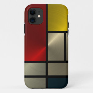 Etui iPhone Case-Mate Composition en Piet Mondrian (Goldl)