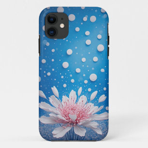 Case-Mate iPhone Case Composition florale créative à fond à pois