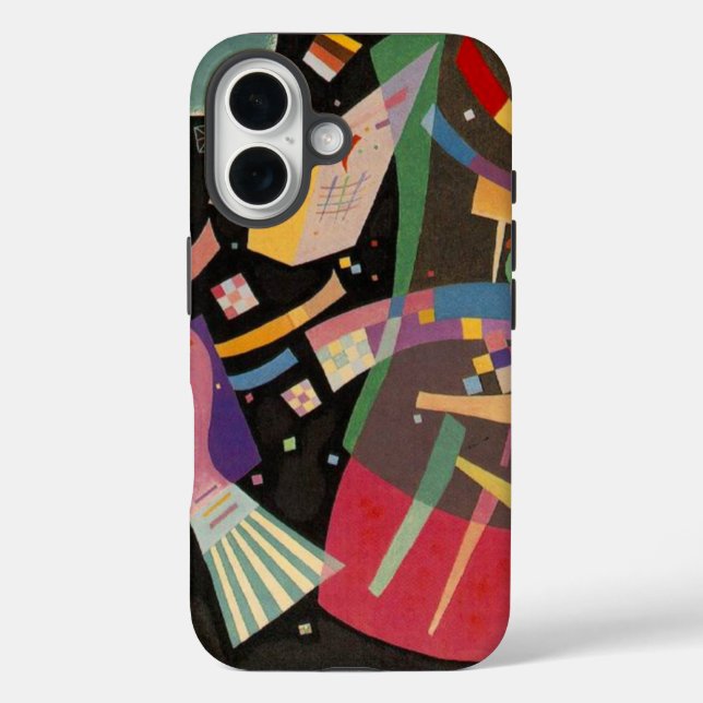 Coques Case-Mate iPhone Composition Kandinsky 10 Peinture Abstraite (Verso)