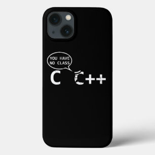 Case-Mate iPhone Case Computer Programmer Funny C Classe Plaisanterie