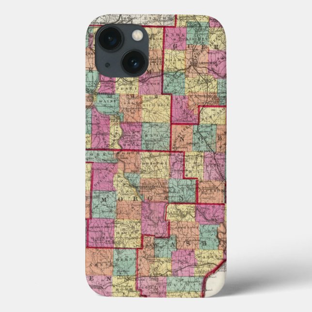 Coques Case-Mate iPhone Comtés de l'Ohio (Verso)