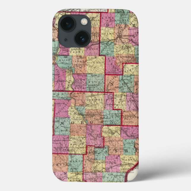 Coques Case-Mate iPhone Comtés de l'Ohio (Verso)