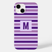 Conception à rayures mures violettes unique initia