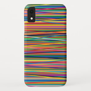 Case-Mate iPhone Case Conception abstraite colorée de rayures