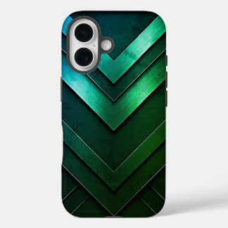 Coque Pour iPhone 16 Conception abstraite de Chevron stratifié