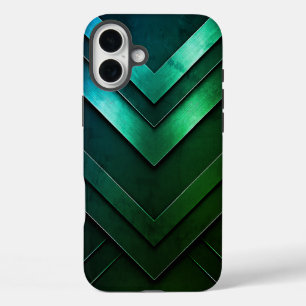 Coque Pour iPhone 16 Plus Conception abstraite de Chevron stratifié