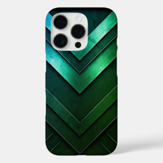 Coque iPhone 16 Pro Conception abstraite de Chevron stratifié