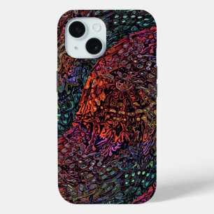 Coque Case-Mate iPhone Conception Abstraite de Kaléidoscope Fractal Élect