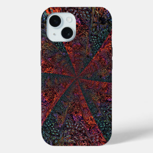 Coque Case-Mate iPhone Conception Abstraite de Kaléidoscope Fractal Élect