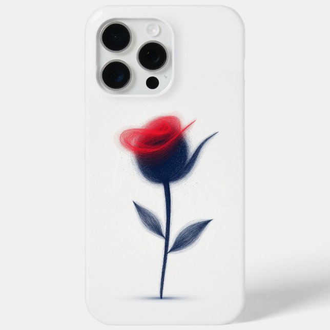 Coques Case-Mate iPhone Conception Abstraite des fleurs (Verso)