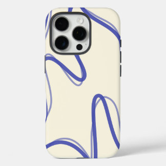 Coque iPhone 16 Pro Conception abstraite douce - Art esthétique minima