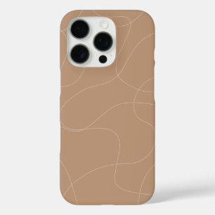 Coque iPhone 16 Pro Conception abstraite douce - Art esthétique minima