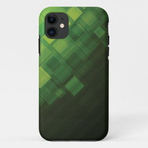 Coque Case-Mate iPhone Conception abstraite verte de technologie