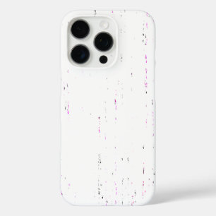 Coque iPhone 16 Pro Conception artistique sur Arrière - plan blanc