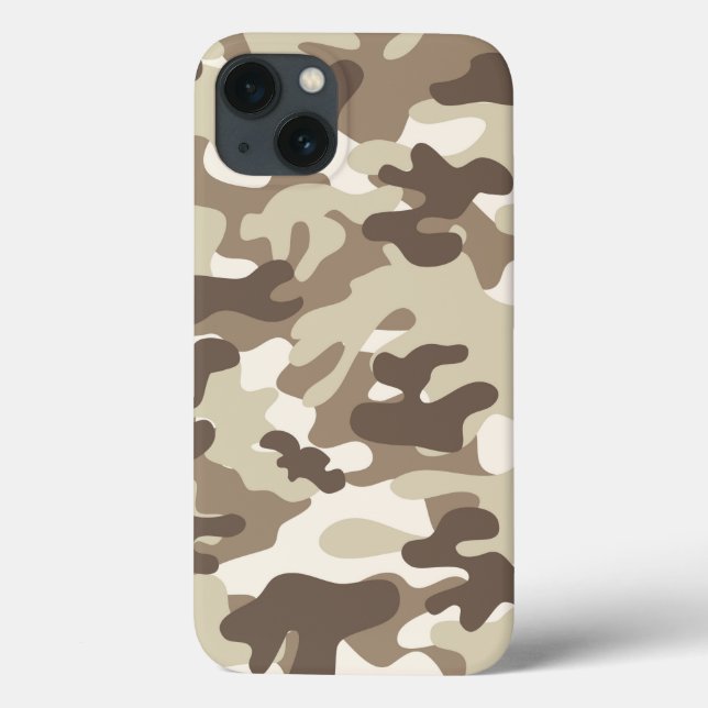 Coques Case-Mate iPhone Conception Camo Brown (Verso)